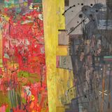 Under Sightline III by Clive Van Den Berg contemporary artwork painting