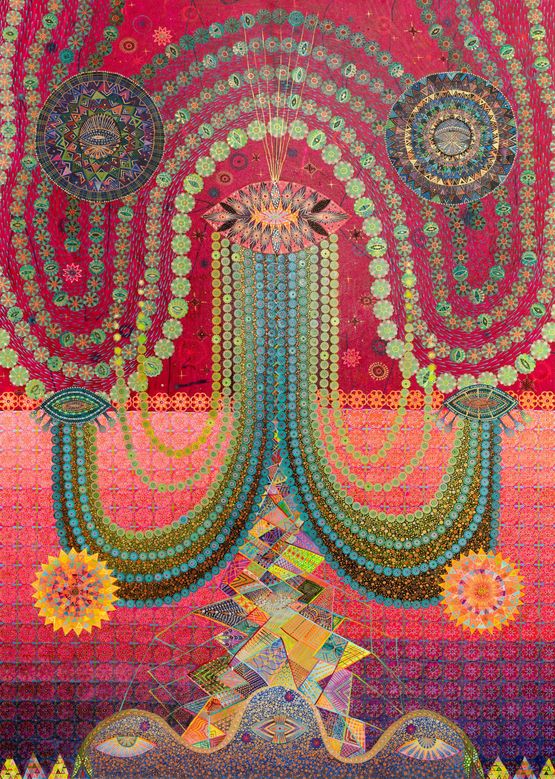 Apparition by Asad Faulwell contemporary artwork Painting