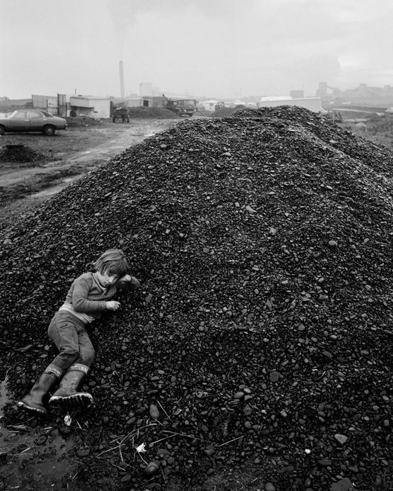 Seacoal John on the coal Lynemouth Northumberland by Chris Killip contemporary artwork Photography