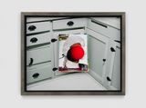 The Clown in the Cupboard by Lucas Blalock contemporary artwork sculpture photography