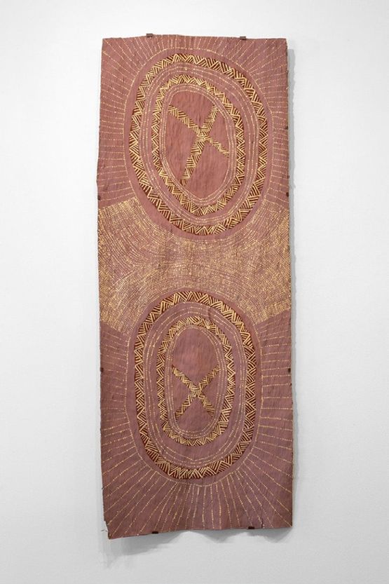 Yipali and Purrukupali by Carol Puruntatameri contemporary artwork Painting