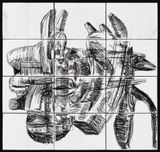 Silent Was The Dog by Pierre Mukeba contemporary artwork works on paper drawing
