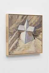 The Cross-Shaped Prismatic Triangle Plaster by Ge Yulu contemporary artwork painting sculpture