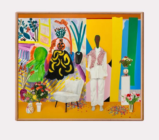 Birthday Party by Jannis Varelas contemporary artwork Painting