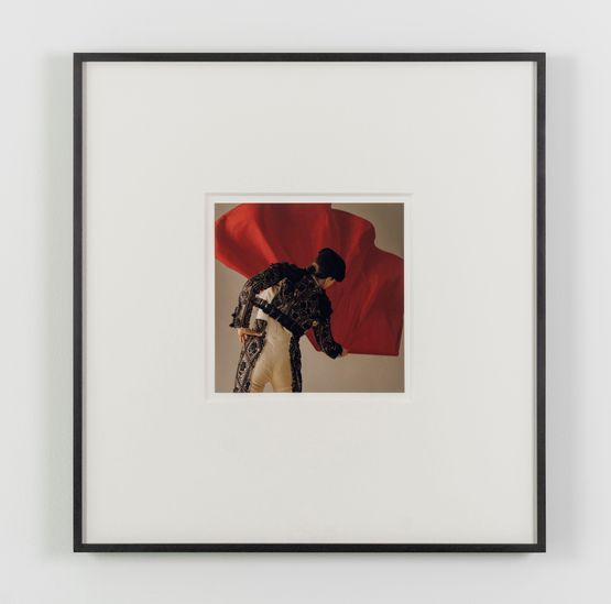 Untitled Bullfighter 1 colour by Rose Finn-Kelcey contemporary artwork Photography