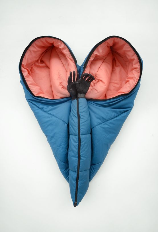 Sleeping Heart by Annette Messager contemporary artwork Mixed Media