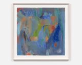 Misty Blue I by Sabine Moritz contemporary artwork works on paper