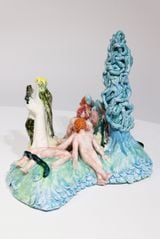 Meet me on the playground by Dorsa Asadi contemporary artwork sculpture