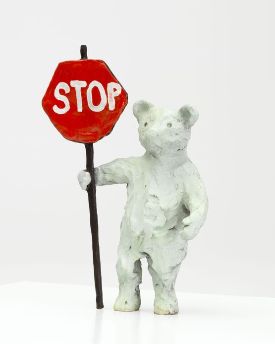 Polar Bear by Urs Fischer contemporary artwork Sculpture