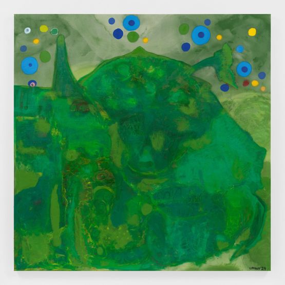 4 Seasons 1 Green by Uman contemporary artwork Painting