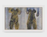 Anthropometrie sans titre ANT 55 by Yves Klein contemporary artwork painting works on paper mixed media