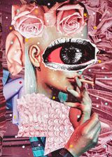 inside another land 56 by Del Kathryn Barton contemporary artwork print