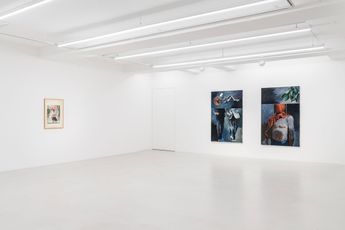 Contemporary art exhibition Nicky Nodjoumi Someone is coming with a flower at Barakat Contemporary Seoul South Korea