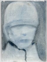 Study for a Boy by Suleman Aqeel Khilji contemporary artwork works on paper