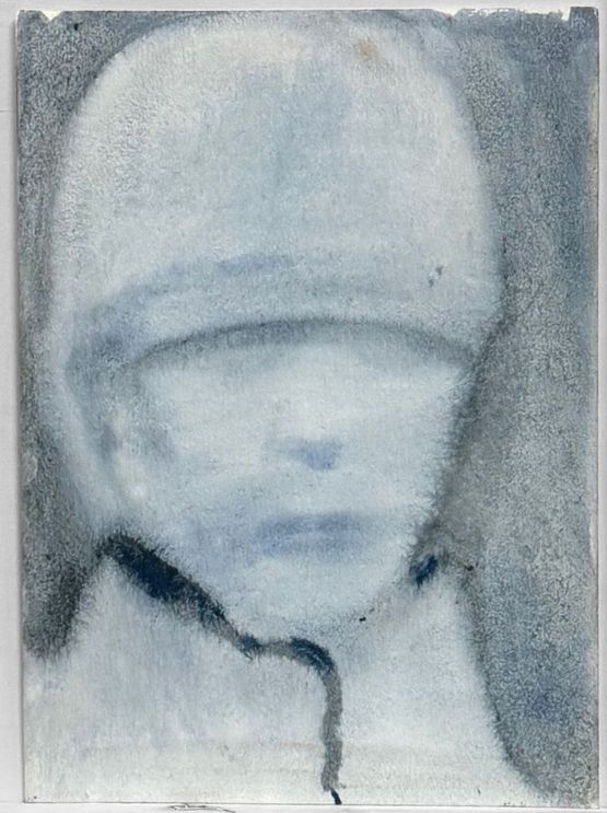 Study for a Boy by Suleman Aqeel Khilji contemporary artwork Works on Paper
