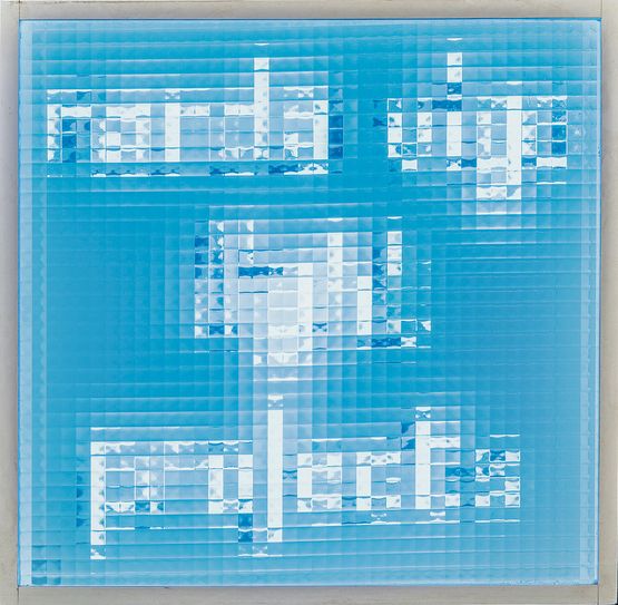 Tautologia by Nanda Vigo contemporary artwork Sculpture