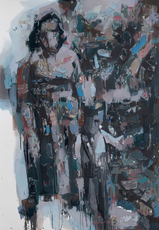 Bahce The Garden by Esref Yldrm contemporary artwork Painting