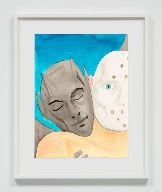 Monsters in Love by Jason Fox contemporary artwork Drawing