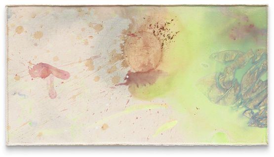 This Is My Wish by Lucy Dodd contemporary artwork Painting