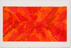 Appearance of Crosses 2007-B-06 by Ding Yi contemporary artwork Print