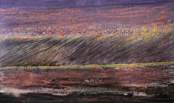 Beneath Deep Rivers Field Submerged No. 3 by Ca Le Thang contemporary artwork Painting