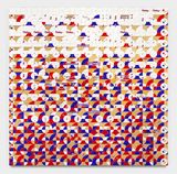 12 de Diciembre 2024 1336 hrs San Angel Overlapping by Gabriel Orozco contemporary artwork drawing mixed media painting