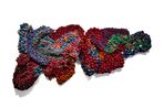 Complimentary Kisses by Samuel Nnorom contemporary artwork Textile