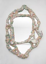 Mirror de Fleur by Francesca Dimattio contemporary artwork sculpture