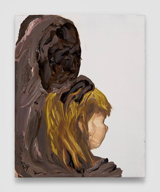 At My Toilette 2 by Tala Madani contemporary artwork Painting