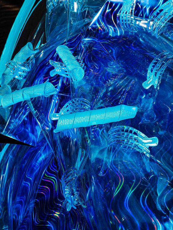 YXX - The Flares 1 by Wu Meichi contemporary artwork Print