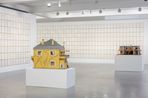 Leben leben Life living 1997-1998 by Hanne Darboven contemporary artwork Installation