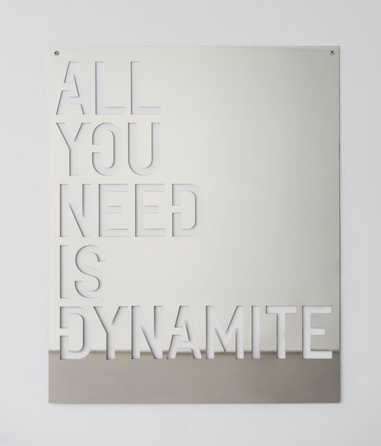untitled 2022 all you need is dynamite by Rirkrit Tiravanija contemporary artwork Sculpture