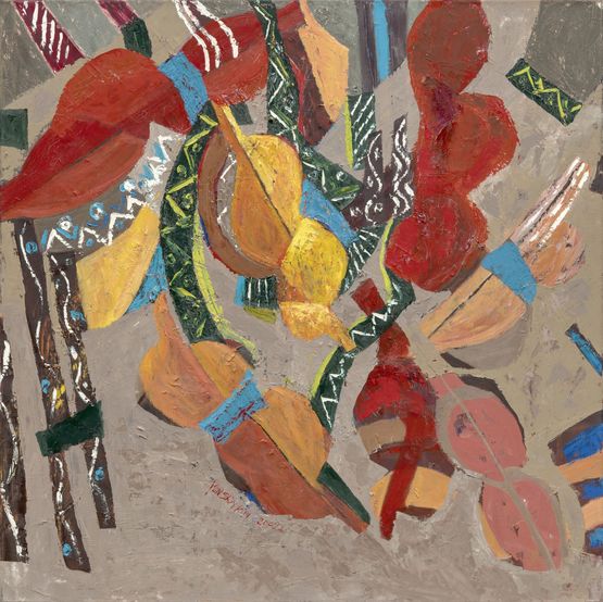 Song of My Soul 2009-187 by Kim Yun Shin contemporary artwork Painting