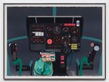 Concerning Vietnam Hughes OH-6 Cayuse Cockpit I by Matthew Brannon contemporary artwork print
