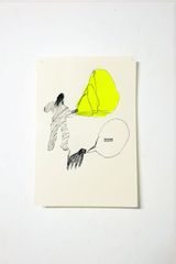 Is anyone there by Ella Belenky contemporary artwork works on paper drawing