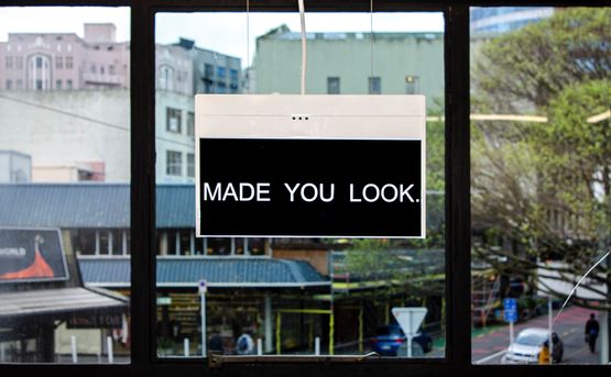 MADE YOU LOOK. by Elisabeth Pointon contemporary artwork Sculpture