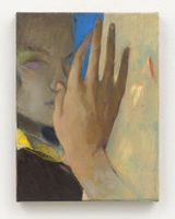 Portrait of a hand that reads Tarot by Justin De Verteuil contemporary artwork painting