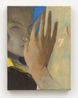 Portrait of a hand that reads Tarot by Justin De Verteuil contemporary artwork Painting