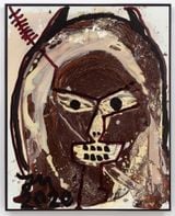 DER UNHEIMLICHE THOR DE TOR by Jonathan Meese contemporary artwork painting