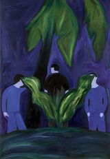 Narimanov Park Around 3 by Agil Abdullayev contemporary artwork painting
