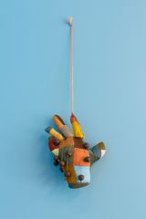 More Hanging Balls Borrowed From Dirk Zoete by Lisa Walker contemporary artwork painting sculpture