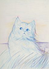 Heathcliff by Anastasia Klose contemporary artwork works on paper