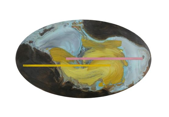 Pearl by Gretchen Albrecht contemporary artwork Painting