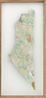 Palestine made of unfinished maps Palestina echa de mapas inconclusos by Chemi Rosado-seijo contemporary artwork Painting