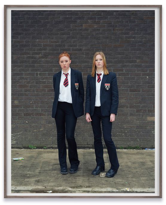 Ponteland Highschool Newcastle UK February 17 2000 by Rineke Dijkstra contemporary artwork Photography