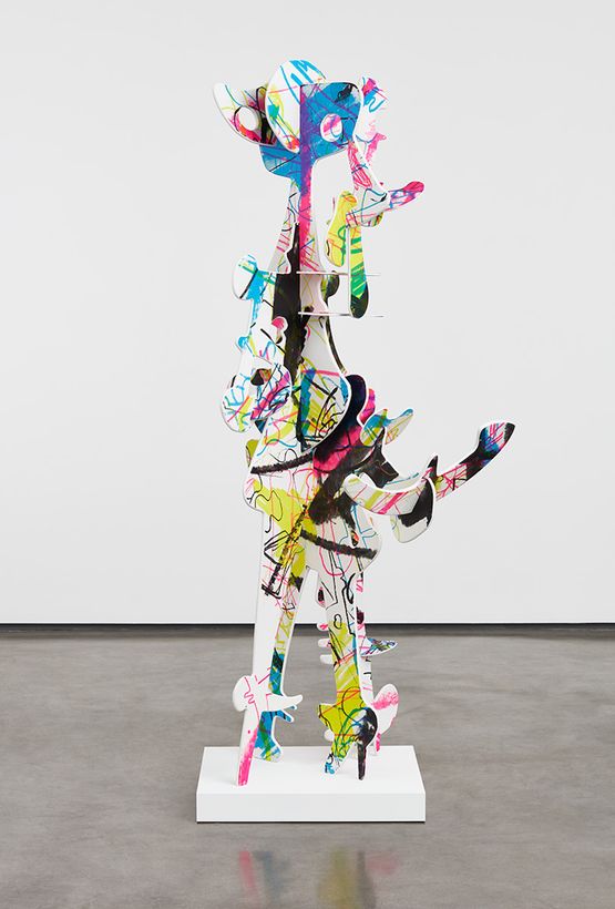 Buzz LightSMEAR by Aaron Curry contemporary artwork Sculpture