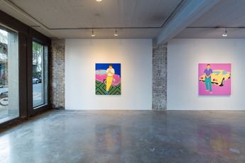 Contemporary art exhibition Reko Rennie Urban Rite at Ames Yavuz Sydney Australia