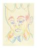 Face and Mask 09 by Carlos Amorales contemporary artwork Works on Paper