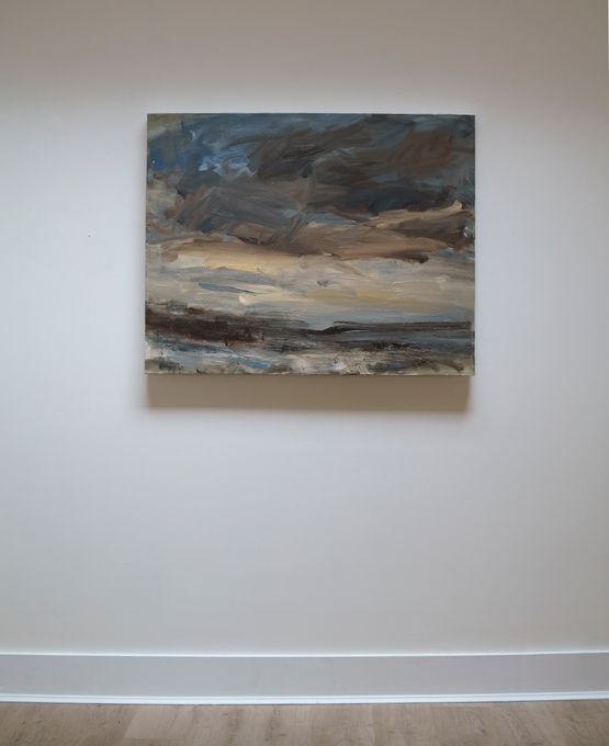 Towards the Sea End of the Day by Louise Balaam contemporary artwork Painting
