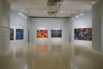Contemporary art exhibition Thasnai Sethaseree The Four Elements at Gajah Gallery Singapore